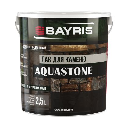 Лак Байріс 0,75 л AQUASTONE для каменю