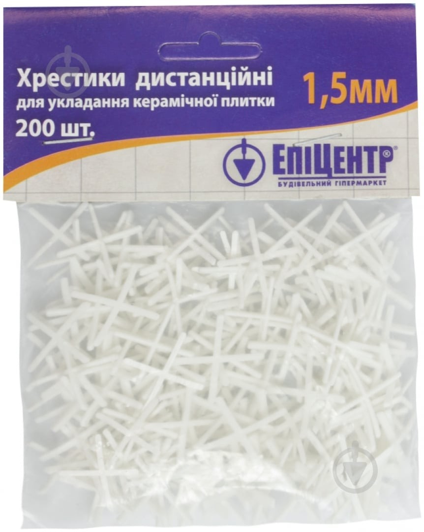 Хрестики 1,5мм (пачка=120/100/200)