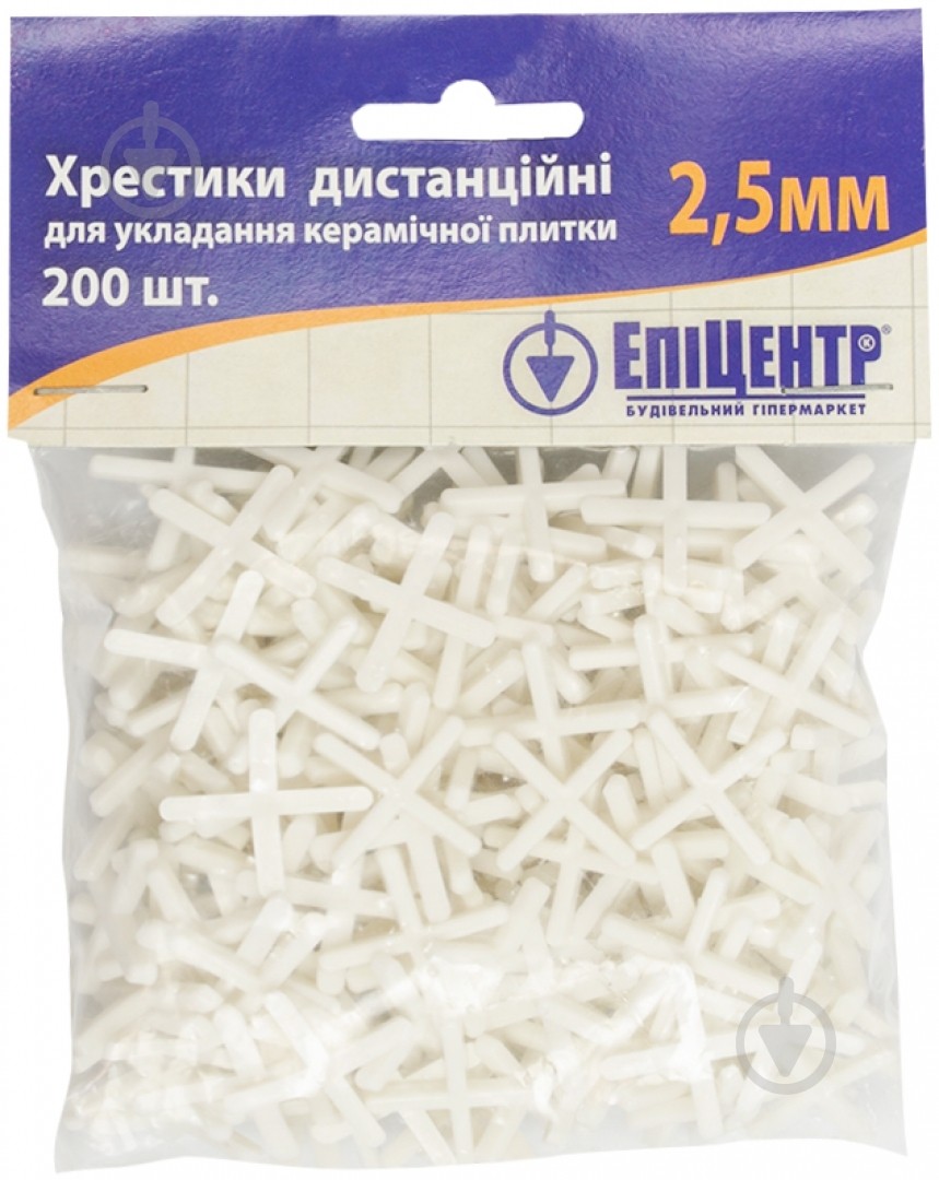 Хрестики 2,5мм (пачка=120/100)