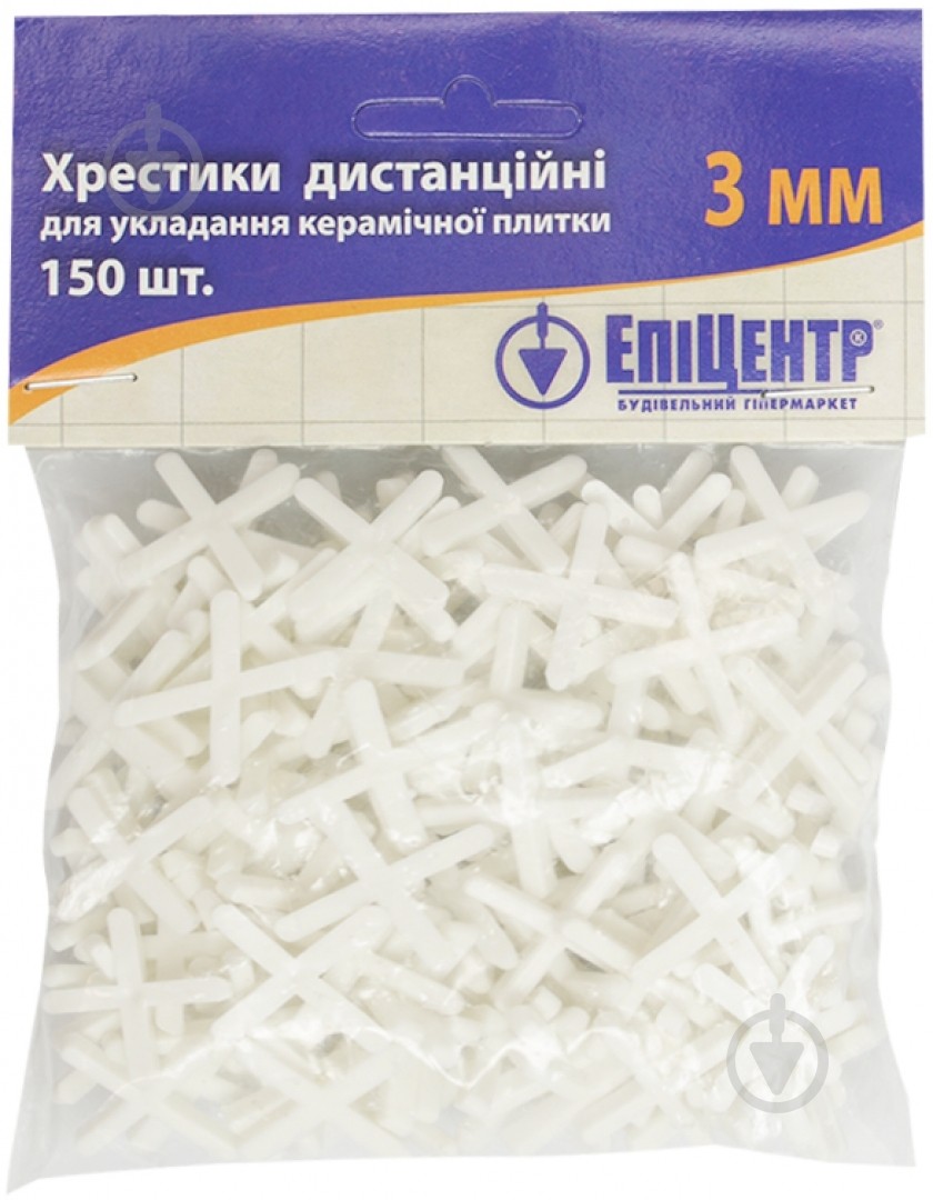 Хрестики 3мм (пачка=120/100/150)