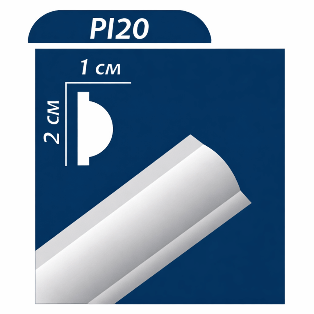 Багети Преміум Декор РI 20/20*10 №1692