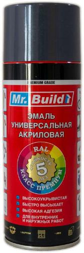 Фарба аероз MR BUILD Сланцево-Сірий RAL 7015 400мл (12шт/уп)