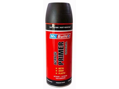 Фарба грунт MR BUILD Чорний універс 400гр (12шт/уп)