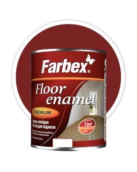 Емаль алкідна ПФ 266 ТМ'Farbex'червоно-коричнева 2,8кг