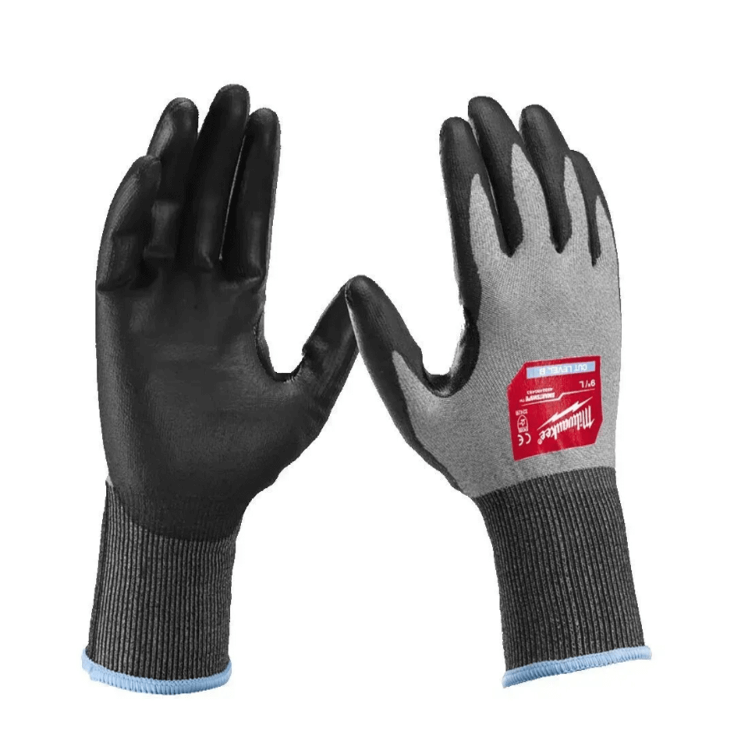 Рукавиці MILWAUKEE HI-DEX з опором порізам 2 рівня 9/L