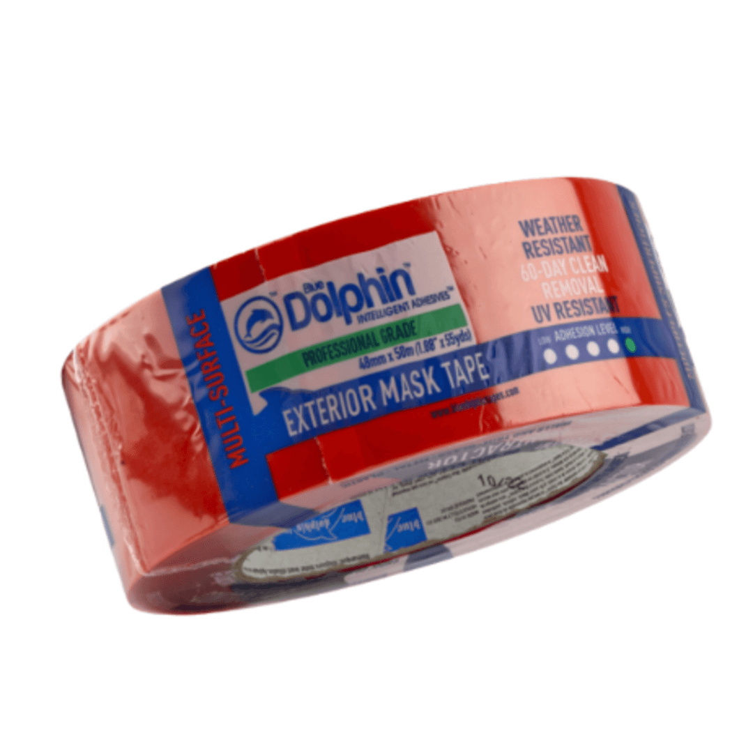 Скотч малярний DOLPHIN 48мм*50м RED (60 дн)