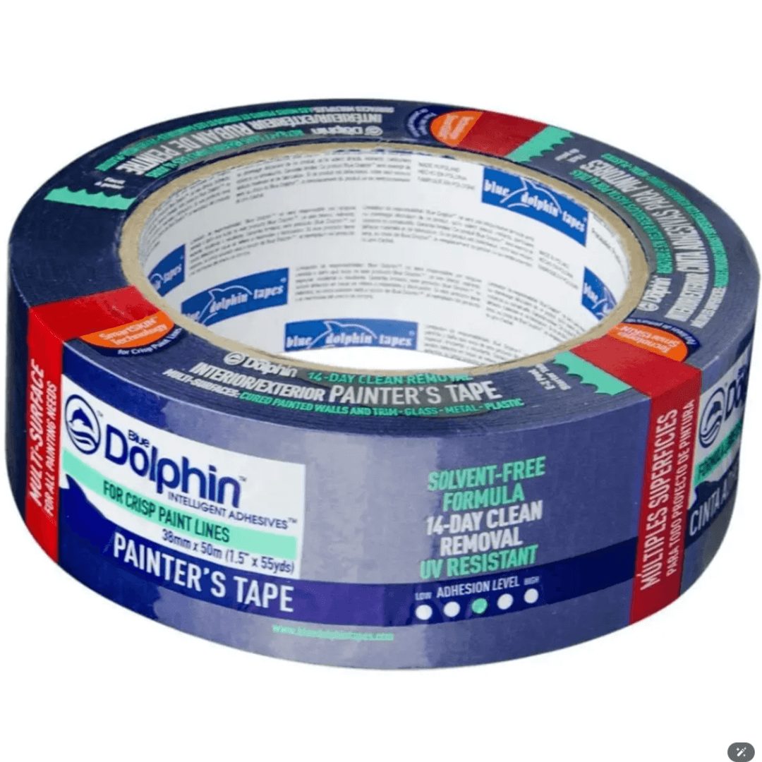 Скотч малярний DOLPHIN 48мм*50м BLUE (14 дн)