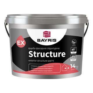 Фарба Байріс 14кг фасадна STRUCTURE