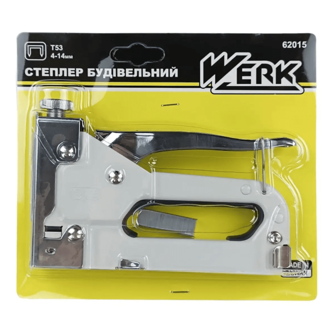 Степлер 53, плавне регулювання, 4-14мм Werk