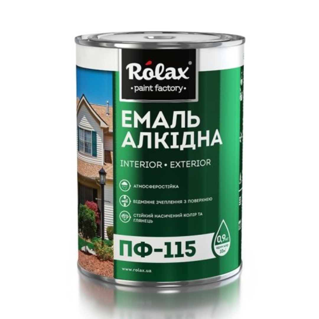 Емаль ПФ 115 Ролакс Сіра 2,8 кг (уп-6шт)