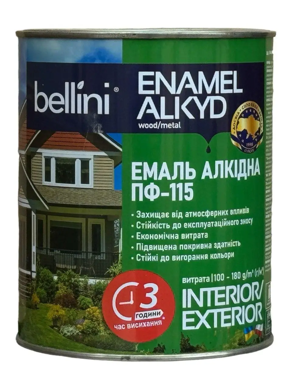 Емаль алкідна Belini ПФ-115 2,8кг біла