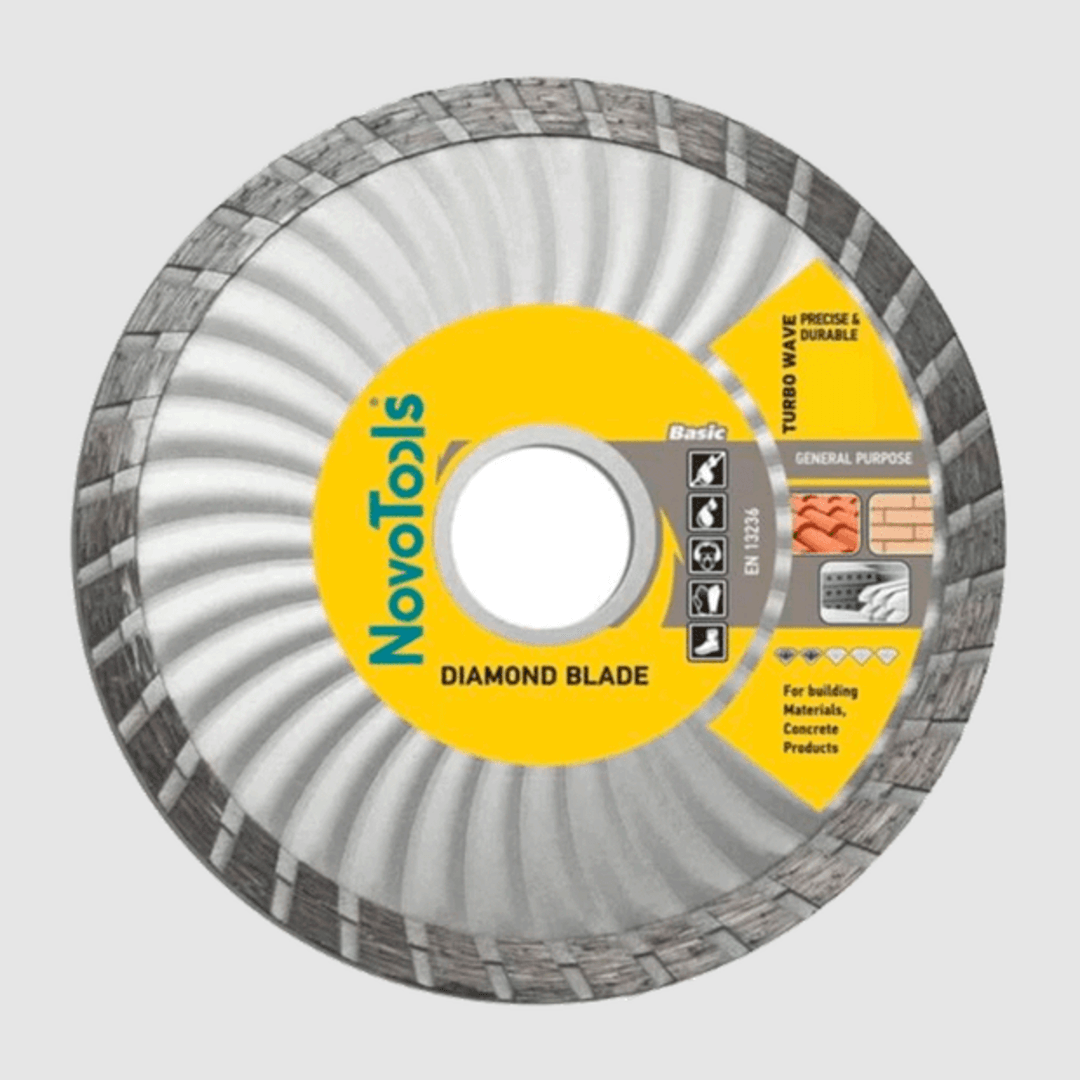 Круг алмазний 230 мм *22.23 мм Плитка Novotools (сірий)