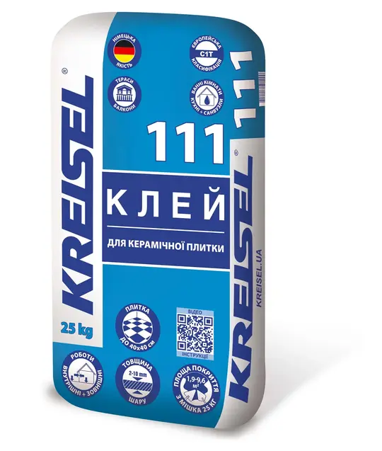 Клей Kreisel 111 для керам. плитки 25кг