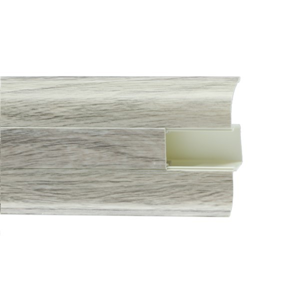 Плінтус ПВХ MONE 822 Oak Alba 2,5м/55мм(40 шт/уп)