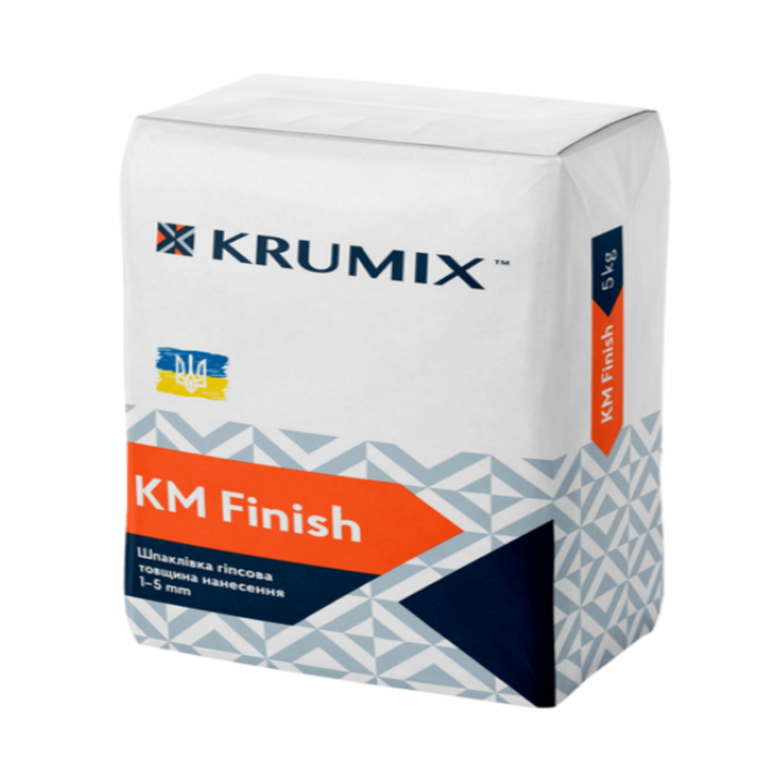 Шпаклівка Krumix Фініш 5кг пал-252шт