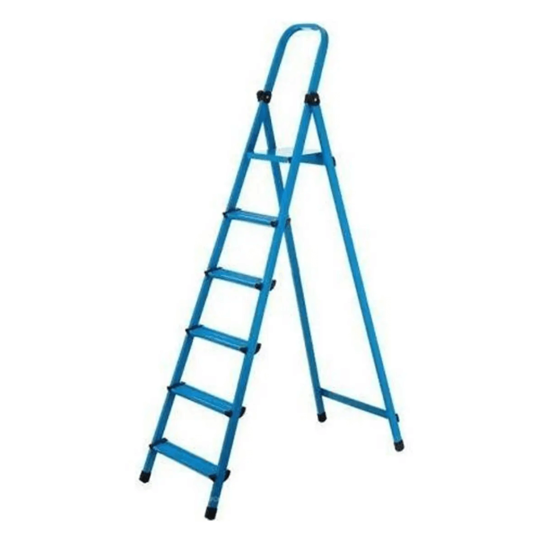 Драбина стрем'янка 6 сх Синя (роб.вис 3.5м)Work`s