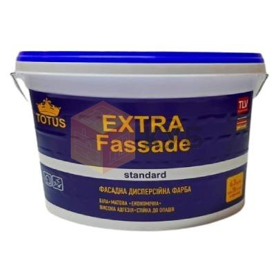 Фарба ТОТУС 3,5кг EXTRA FASSADE фасадна дисперс.
