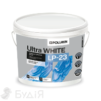 Фарба Polimin LATEX LP-23 Ultra White Інтер'єрна14кг, База А