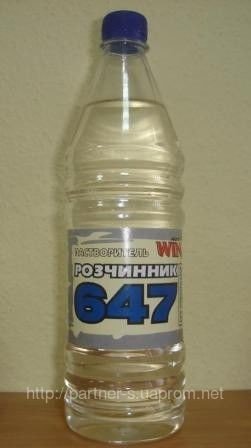 Розчинник 647 ТМ WIN 1л (0,64кг)