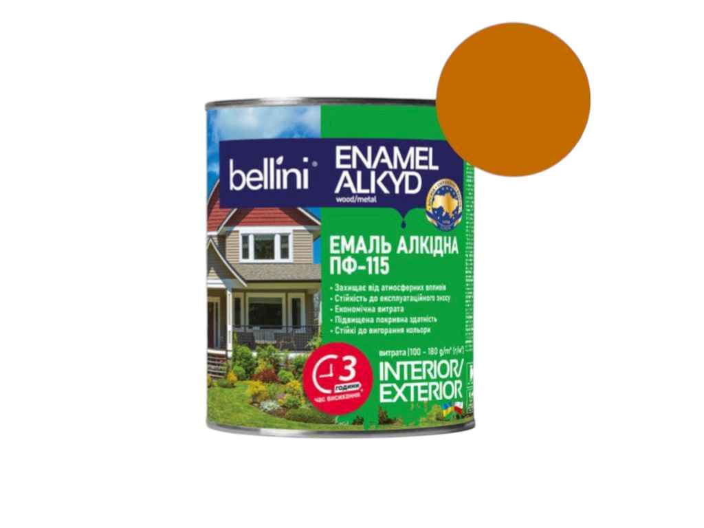 Емаль ПФ-115 алкідна Belini 2,8кг бежева