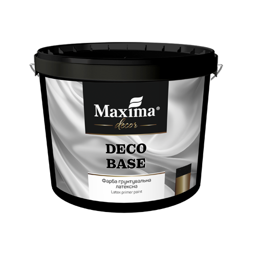 Фарба грунтувальна латексна Deco Base ТМ Maxima Decor 7кг