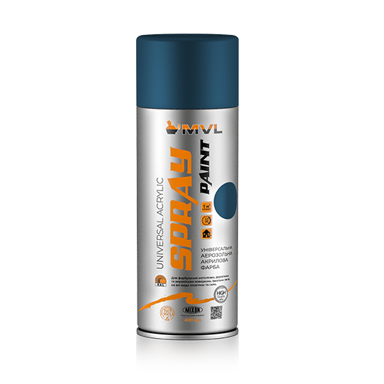 Емаль MVL Spray Paint аероз. червона 400 мл Ral 3002